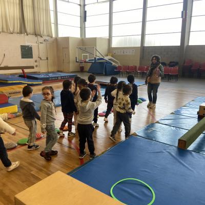GYM/TRICYCLES maternelles 14 janv matin